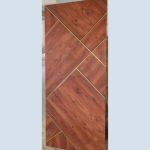 KD-142 Golden Groove Laminate Door