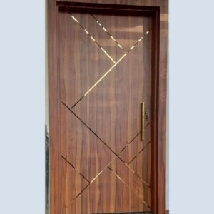 KD-143 Golden Groove Laminate Door