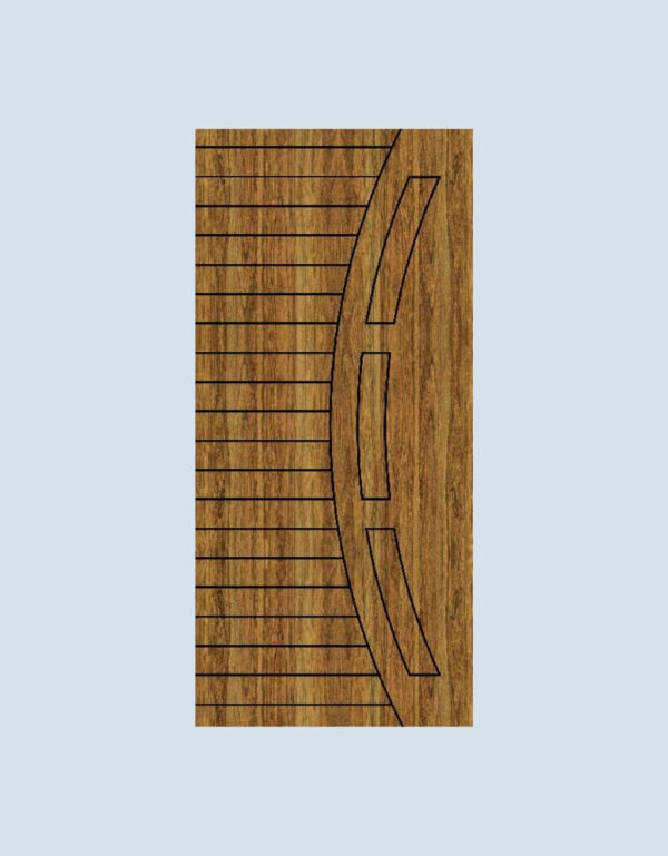 KWR-37 WPC Grooving Doors