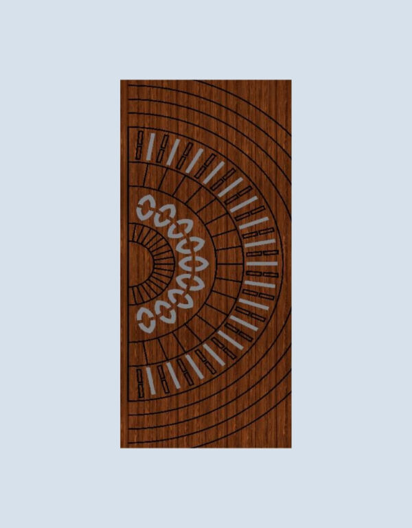 KWR-42 WPC Grooving Doors