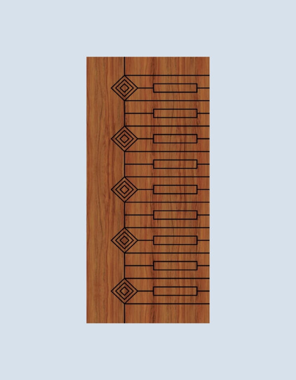 KWR-46 WPC Grooving Doors