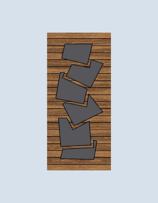 KWR-55 WPC Grooving Doors
