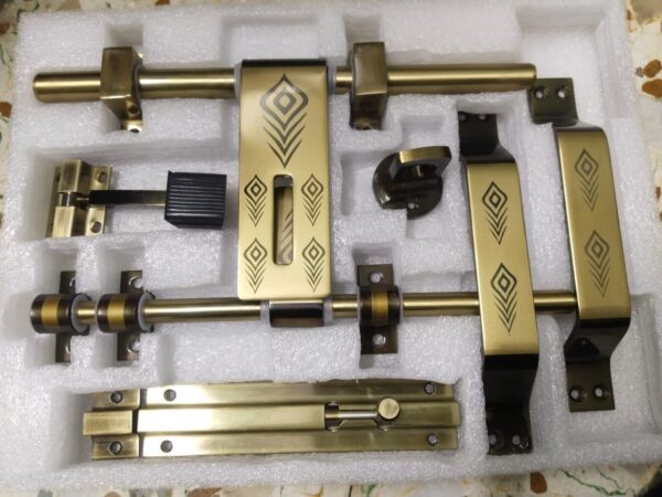 Door Kit 5mm - antique brass finish
