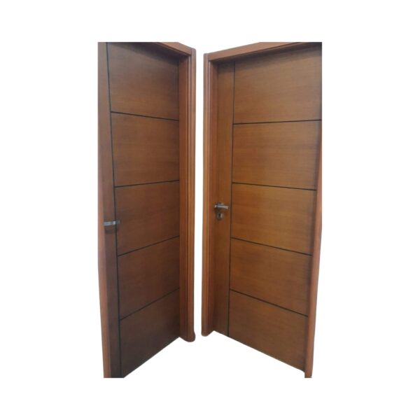 Laminate Grooving Door | Pinewood & Hardwood | Termite Resistant