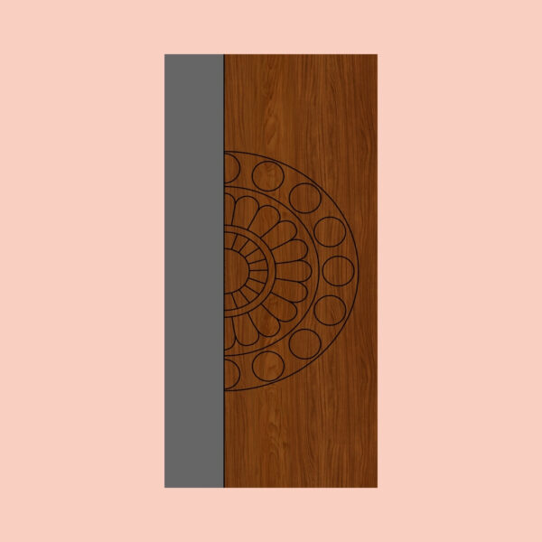 Laminate Grooving Door | Pinewood & Hardwood | Termite Resistant