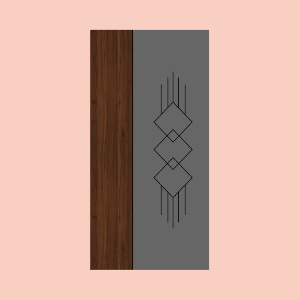 Laminate Grooving Door | Pinewood & Hardwood | Termite Resistant