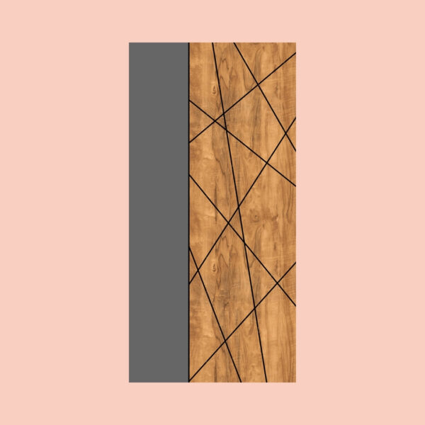 Laminate Grooving Door | Pinewood & Hardwood | Termite Resistant
