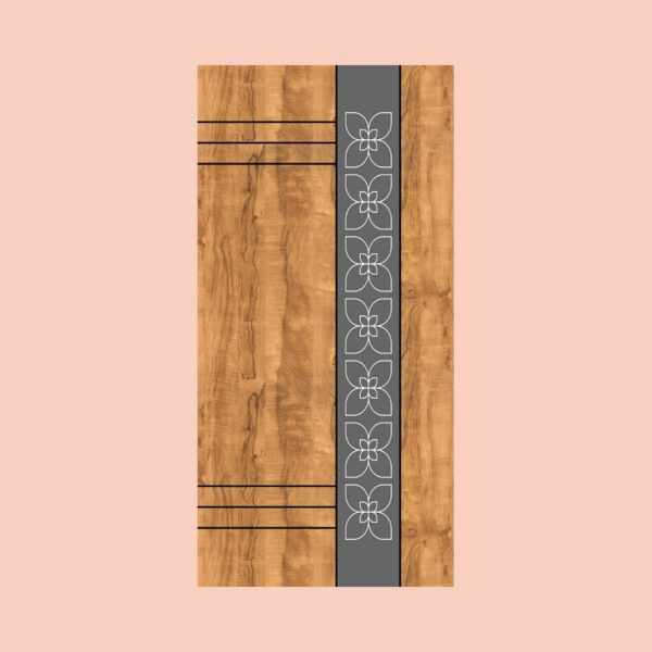 Laminate Grooving Door | Pinewood & Hardwood | Termite Resistant