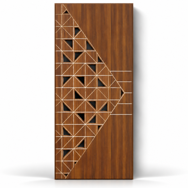 Geometric Web Safety Door - BWP Grade