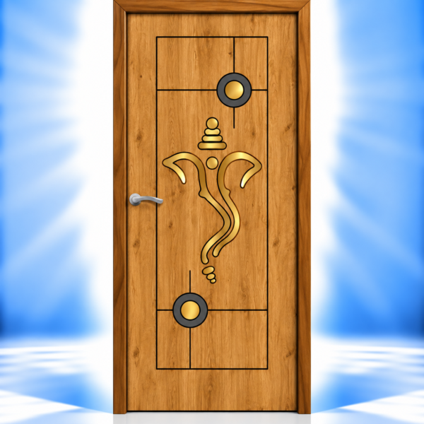 Divine Ganesha Acrylic Door