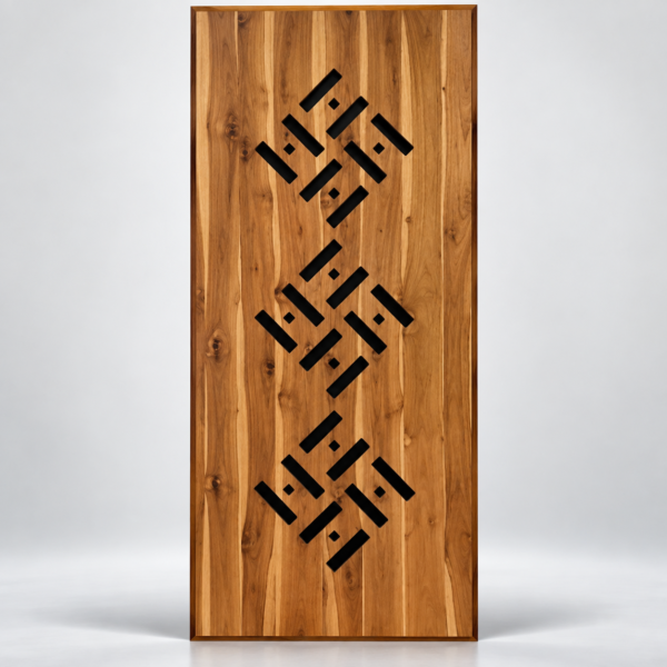 Diamond Blocks Safety Door - BWP Grade