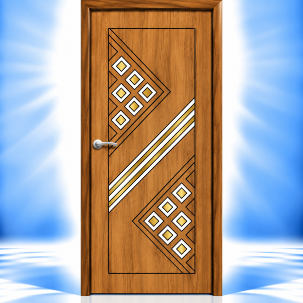Diamond Stripe Acrylic Door