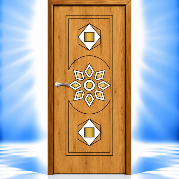 Royal Bloom Acrylic Door
