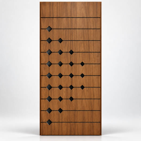 Diamond Cascade Safety Door - BWP Grade
