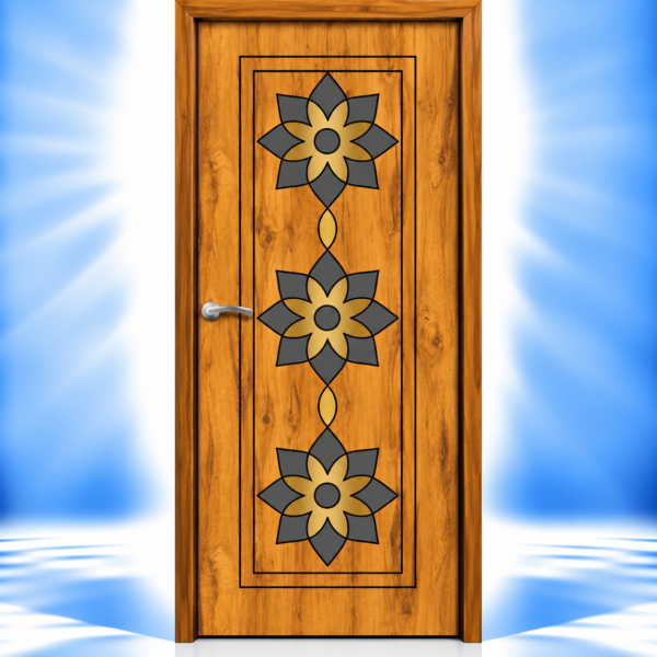 Floral Cascade Acrylic Door