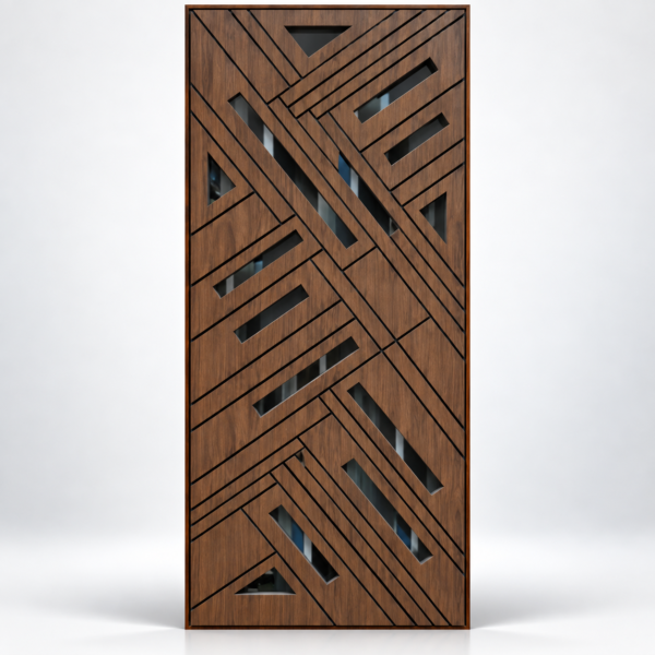 Linear Maze Safety Door - BWP Grade