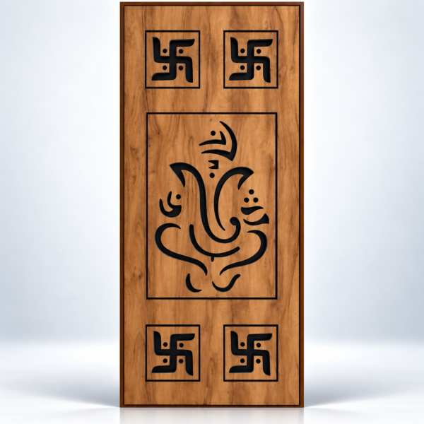 Ganesh Swastik Safety Door - BWP Grade
