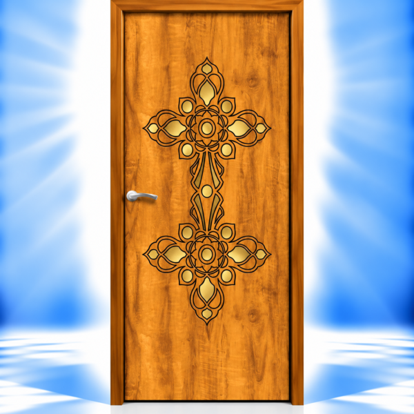 Royal Motif Acrylic Door