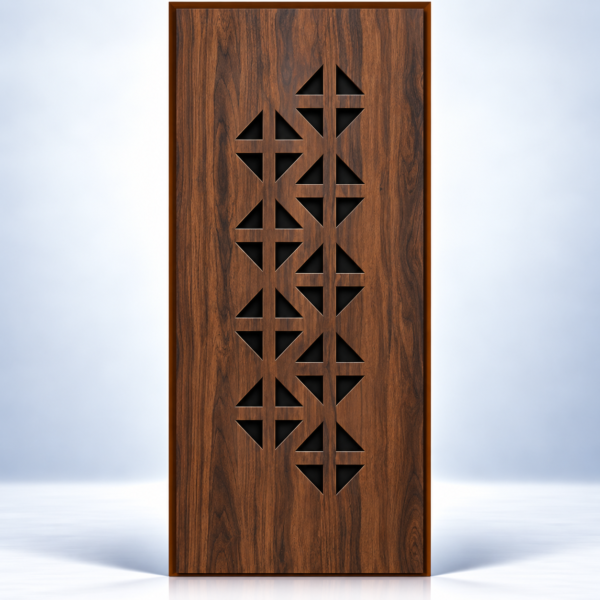 Geometric Pinwheel Safety Door - BWP Grade