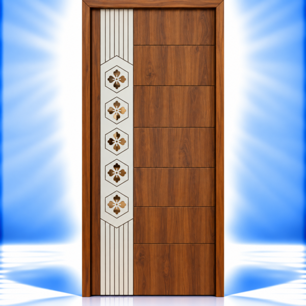 Floral Column Acrylic Door