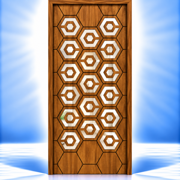 Hexa Harmony Safety Door - BWP Grade