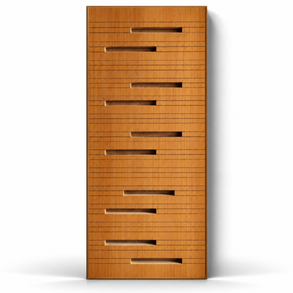 Horizontal Rhythm Safety Door - BWP Grade