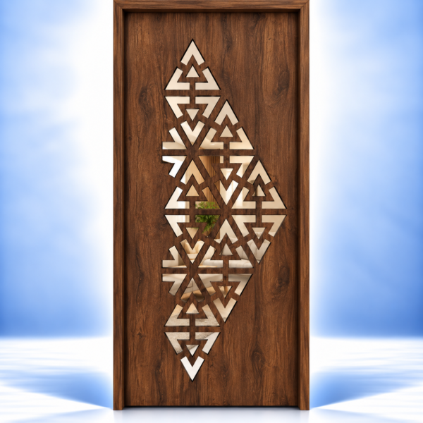 Triangle Fusion Cutwork Safety Door - BWP Grade