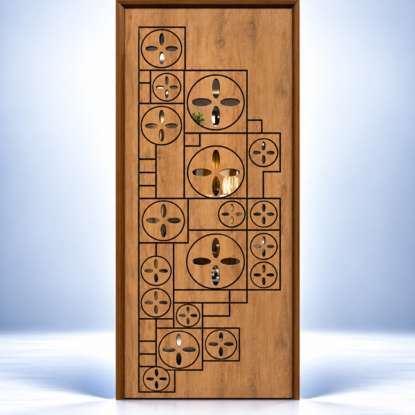 Floral Orbit Safety Door - BWP Grade