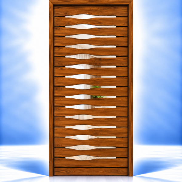 Rhythmic Wave Safety Door - BWP Grade