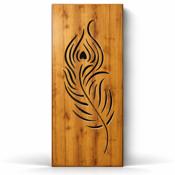 Peacock Feather Safety Door - BWP Grade