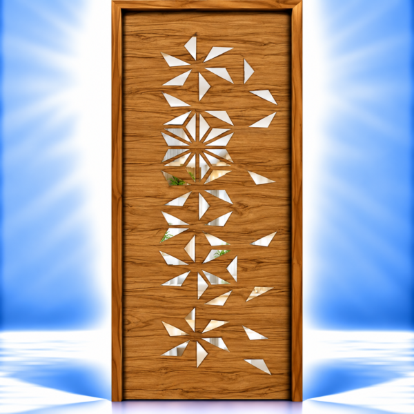Crystal Blossom Safety Door - BWP Grade