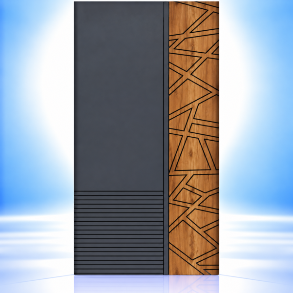 Obsidian Matrix Mica Door