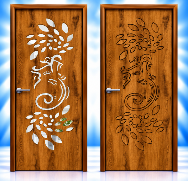 Ganesha Bloom Combo Door