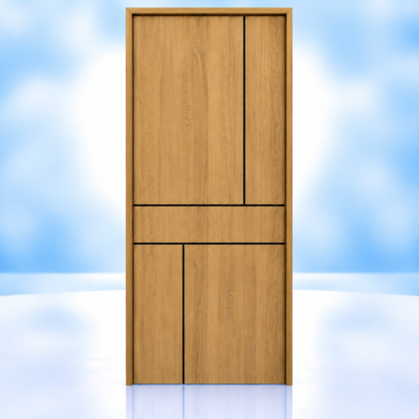 Offset Crest Mica Door