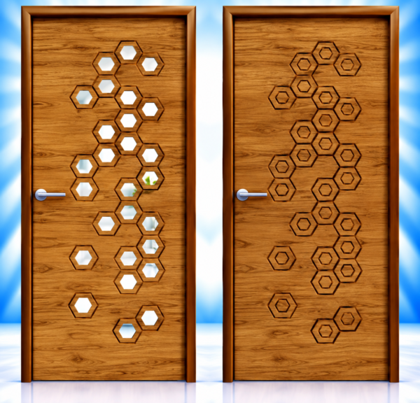 Honeycomb Trail Combo Door