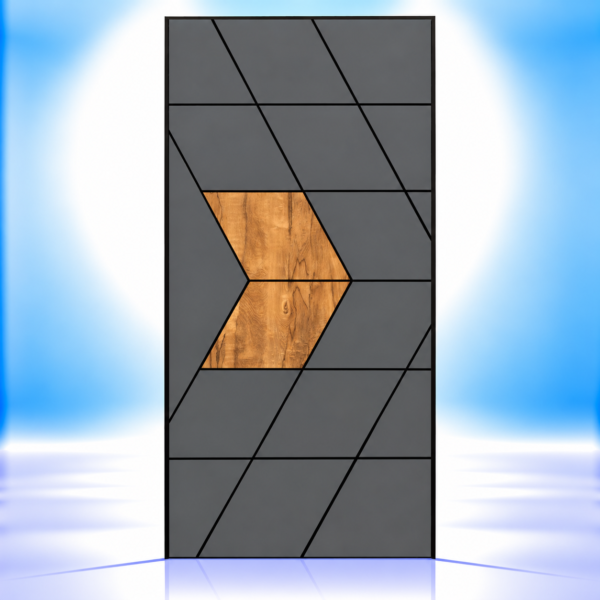 Chevron Fusion Mica Door