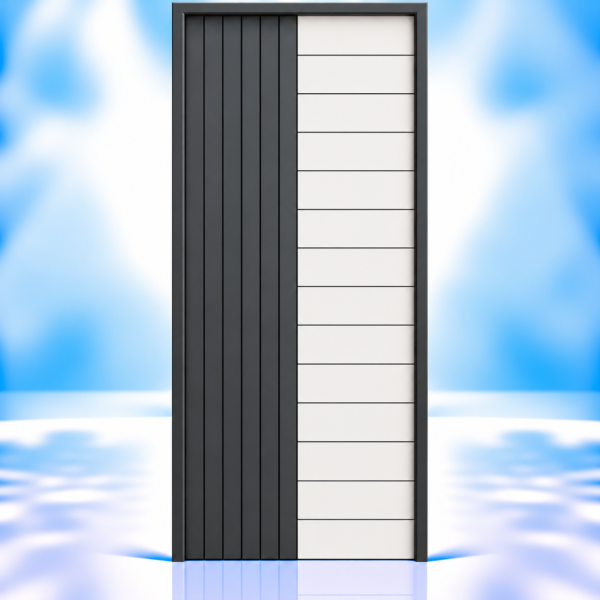 Dual Stripe Mica Door