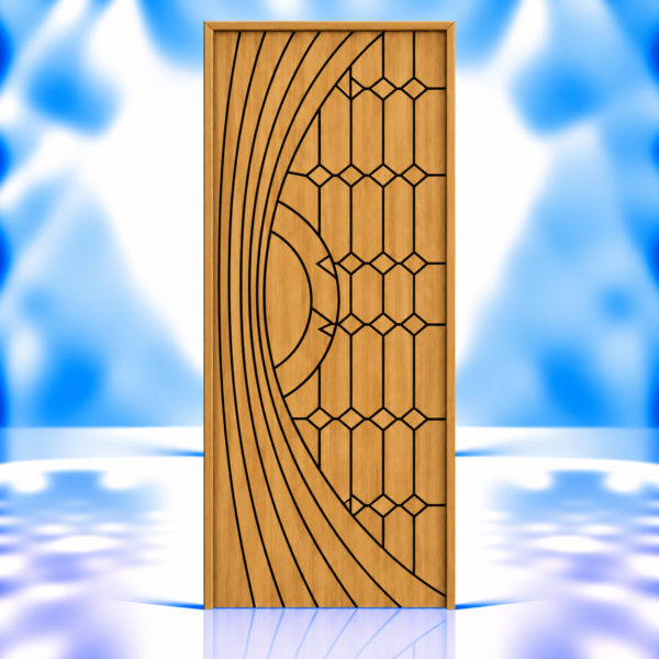 Radiant Diamond Mica Door