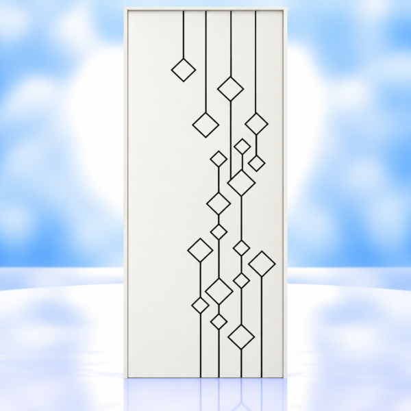 Diamond Strings Mica Door