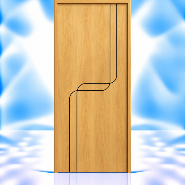 S-Curve Mica Door