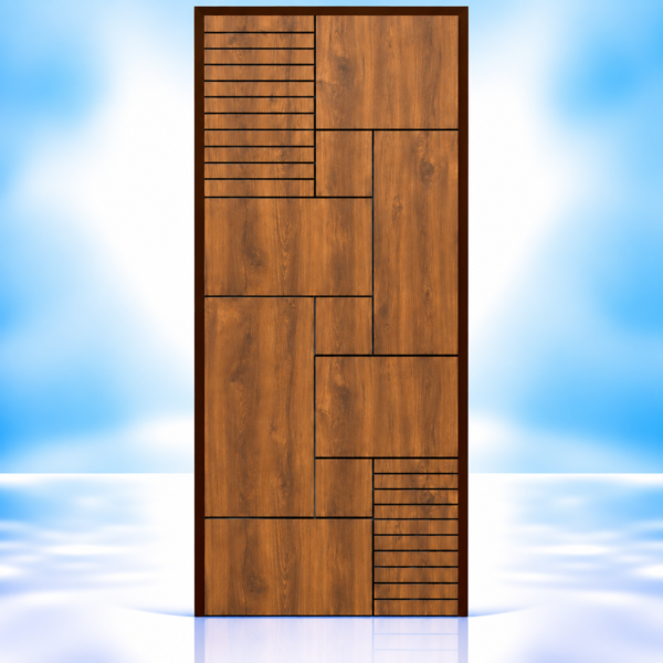 Modular Mosaic Mica Door