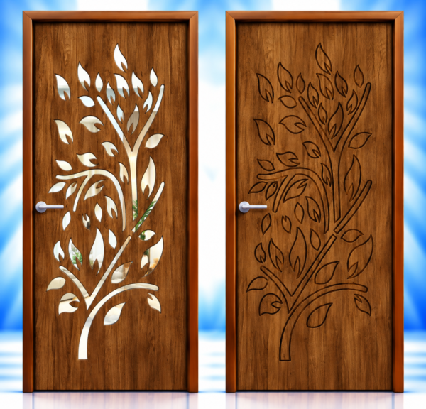 Blooming Tree Combo Door
