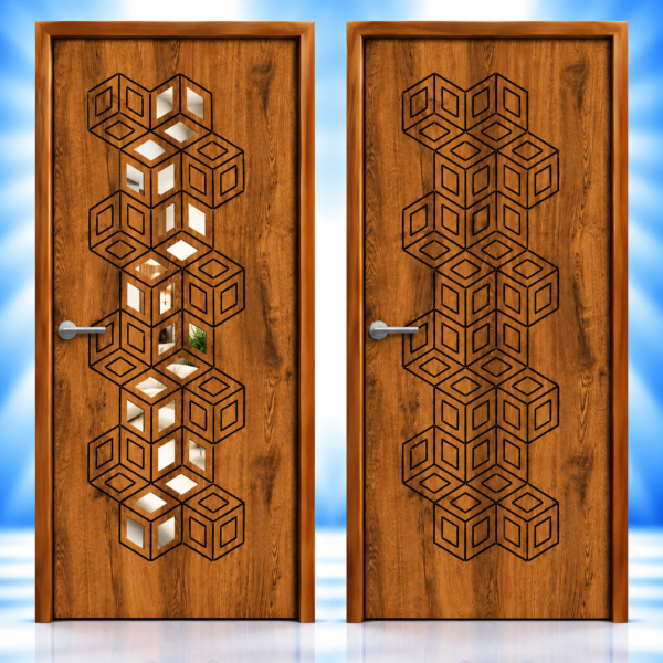 Cube Cascade Combo Door