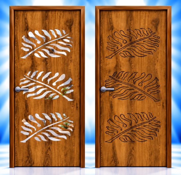 Triple Leaf Combo Door