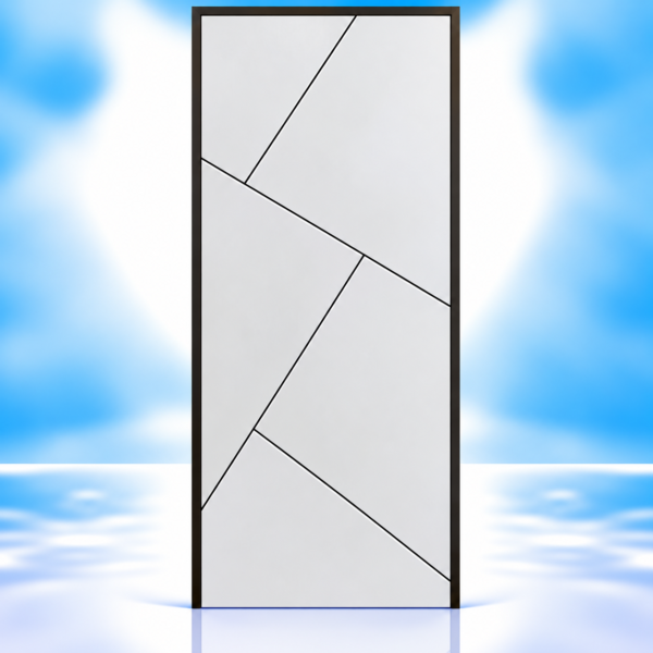 Angular Fusion Mica Door