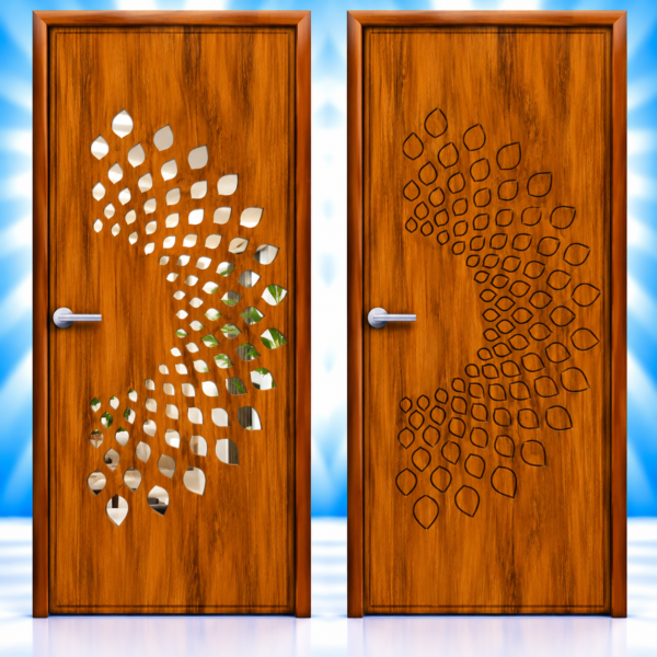 Droplet Wave Combo Door
