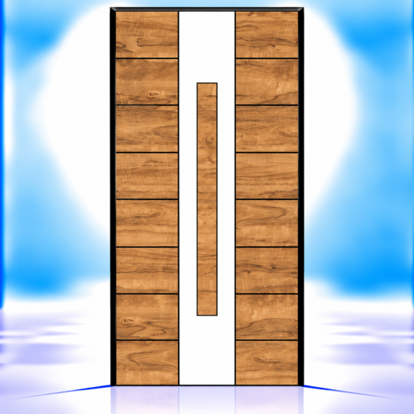 Timber Accent Mica Door