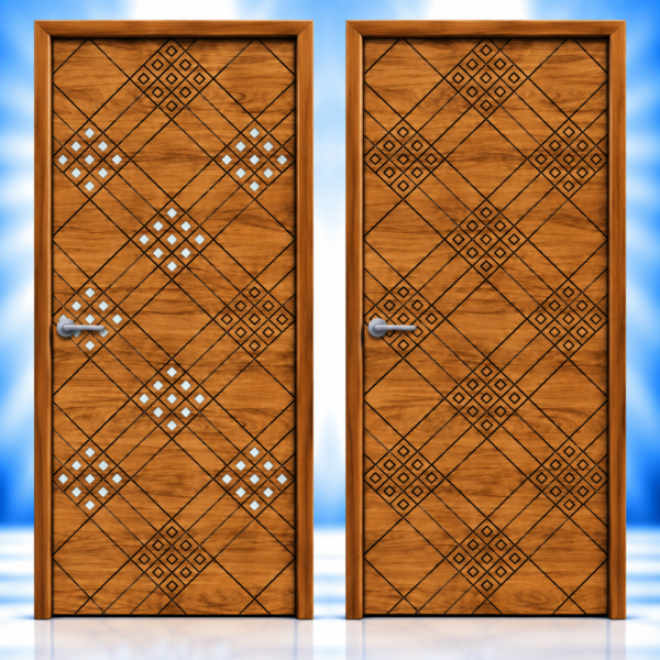 Diamond Matrix Combo Door