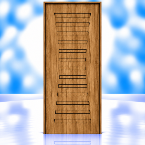 Tapered Steps Mica Door