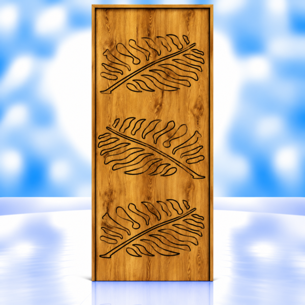 Tropical Fern Mica Door